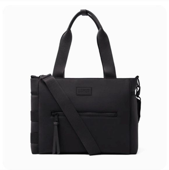 DAGNE DOVER Wade Neoprene Diaper Tote Large Travel Tote with Luggage Sleeve .